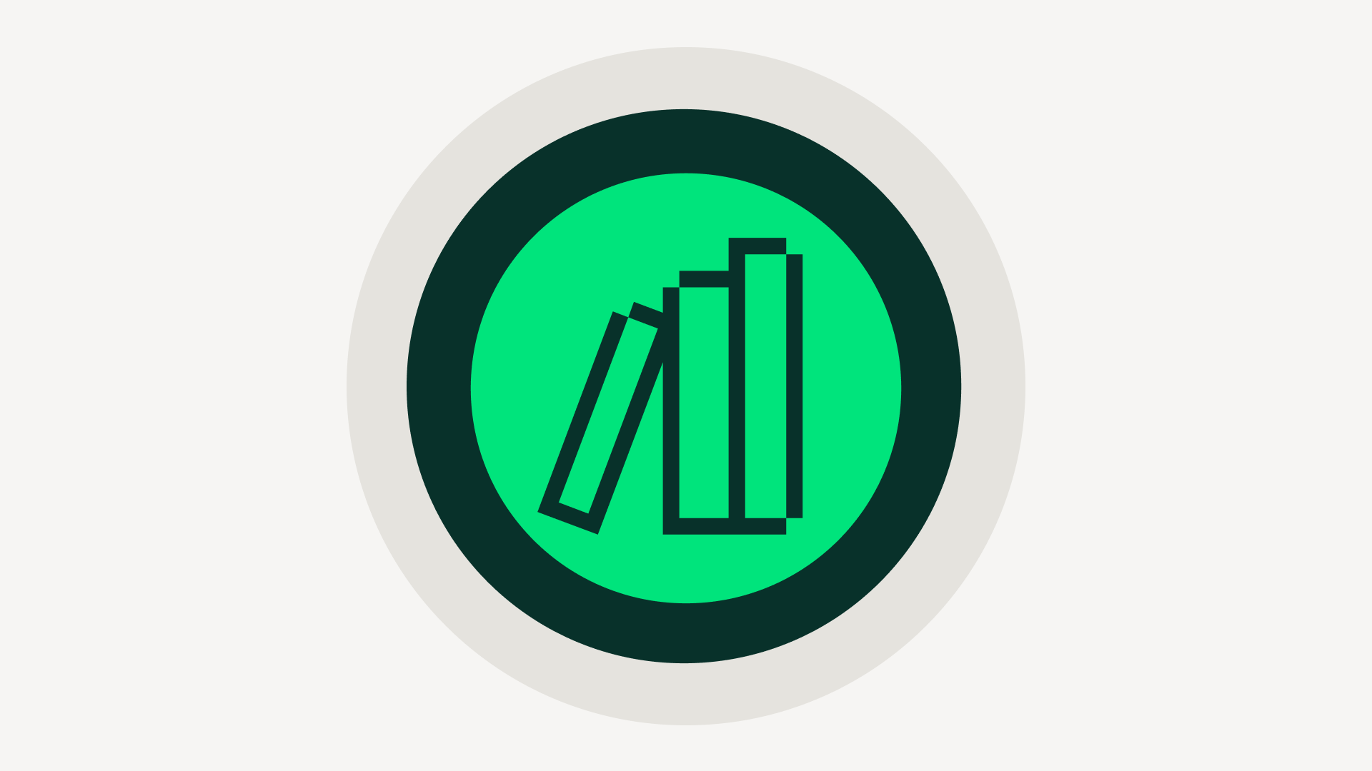 Bücher als Icon stilisiert